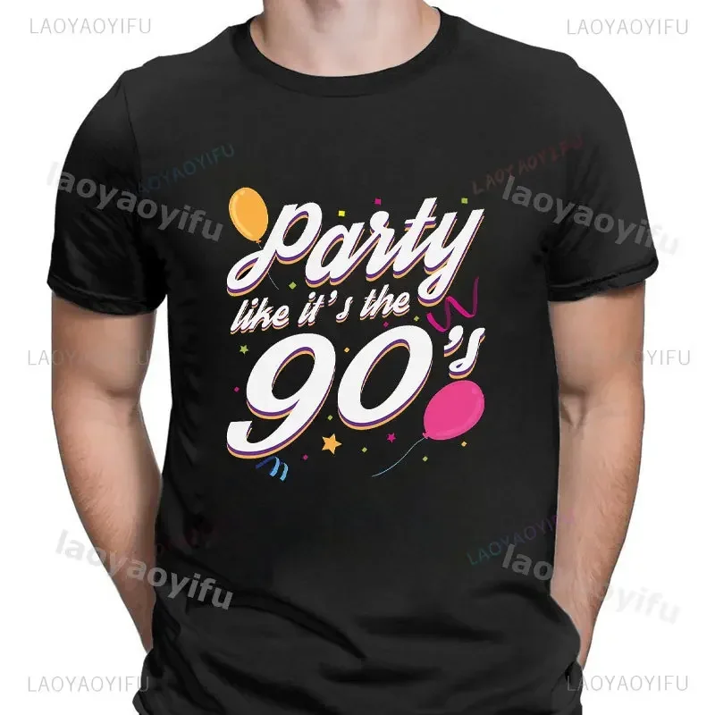 love the 90 Outfit for Women Shirt Neon Crew Neck Tops Tee for Birthday Party Gift Womens Clothing