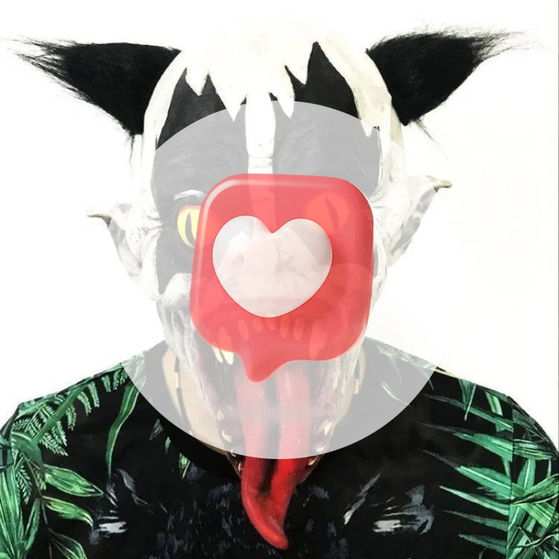 Varias máscaras de payaso para Halloween, máscara de fiesta de Cosplay, máscaras de látex, casco NPC, broma divertida, tocado para asustar, Bar, accesorios de disfraz de fiesta, máscara