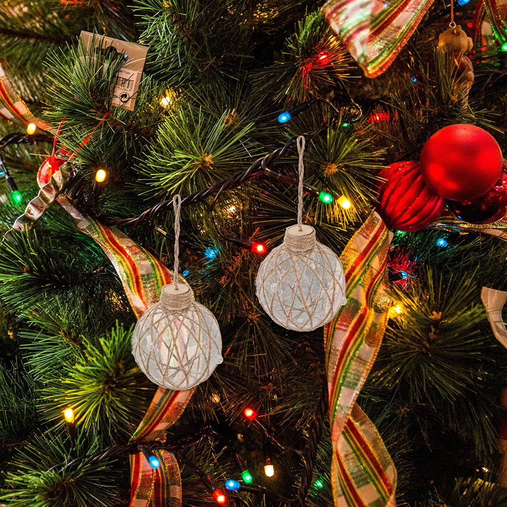 

4pcs Christmas Tree Decorations Clear Plastic Baubles Shatterproof Transparent Diy Ornaments For Holiday Party Craft Decor Xmas