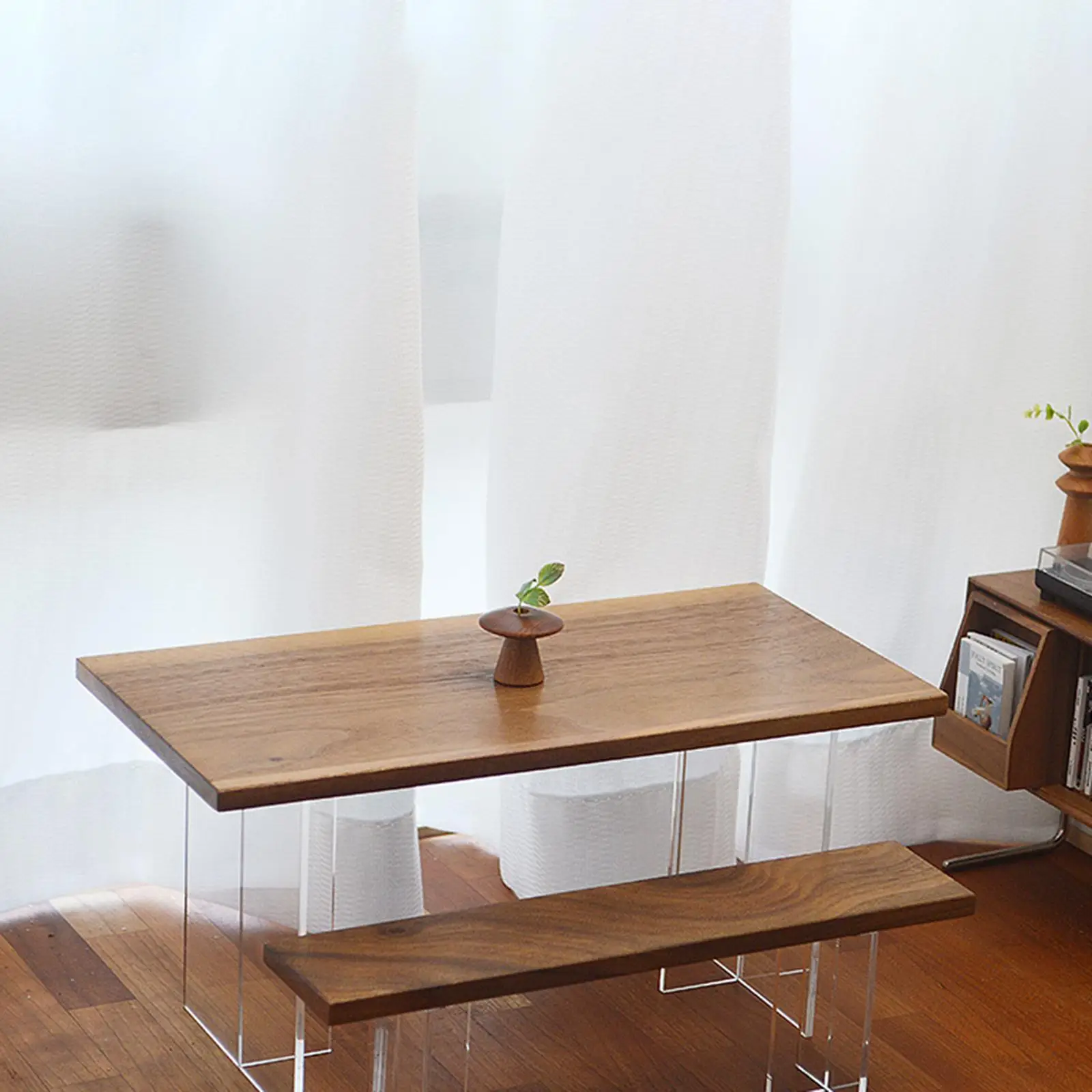 مقياس 1:6 لتزيين أثاث بيت الدمى أثاث غرفة المعيشة لمكتب الدمية 12 بوصة