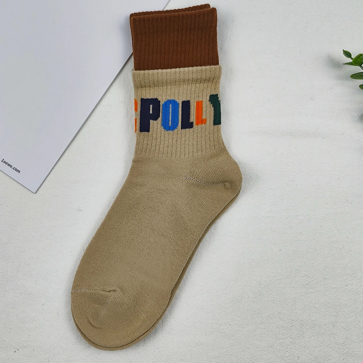 

POLLY Letter Stretch Best Friends Short Socks Cosy Gym Women Boho Cotton Short Street Long Short Athletic Streetwear Summer