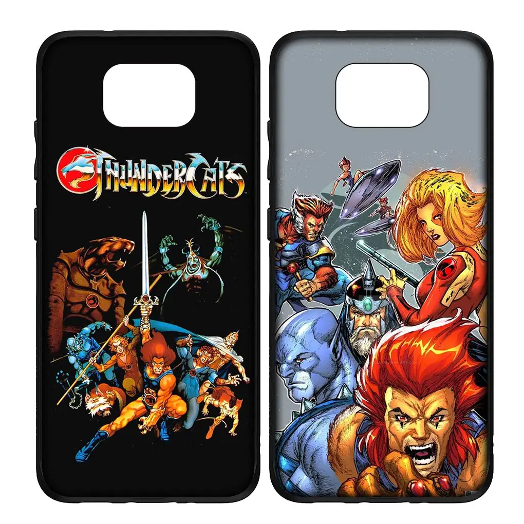 T-ThunderCats Thunders Cats Cover Phone Case for Samsung Galaxy S24 S23 Fe Ultra Plus A05 A55 A35 A24 A25 A15 M55 Flexible Coque