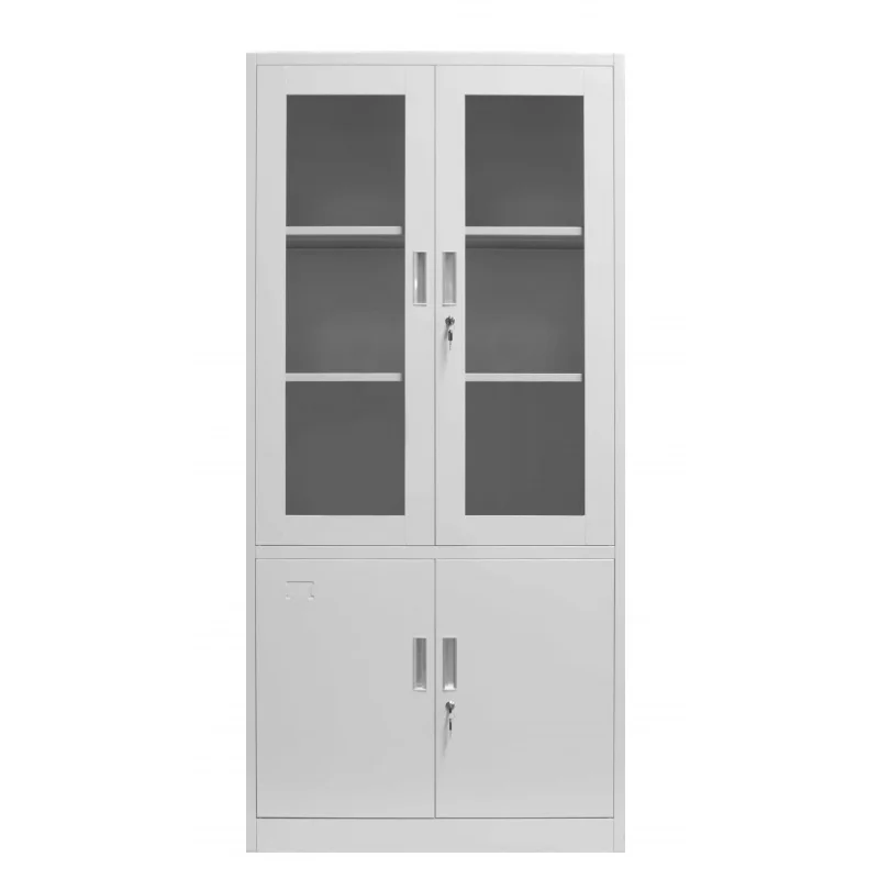 custom.Large Ceiling File Cabinet Office File Disassembly and Assembly Glass Storage Cabinet with Lock Metal Cabinet Manufacture