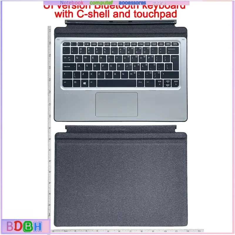 US/RU With Backlight 90% New For HP Elite x2 1012 G1 Palmrest Cover keyboard With Touchpad HSTNN-D72K 845651-B31 846748-B31