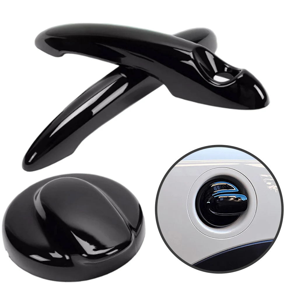 

Крышки дверных ручек для обслуживания автомобиля, АБС-пластик, ежедневная износостойкость для R55 R56, подходит для моделей R55