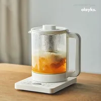 Olayks Health Pot with Tea Strainer 1.5 Large Capacity Intelligent Temperature Control Rapid Heating Multifunction Kettle