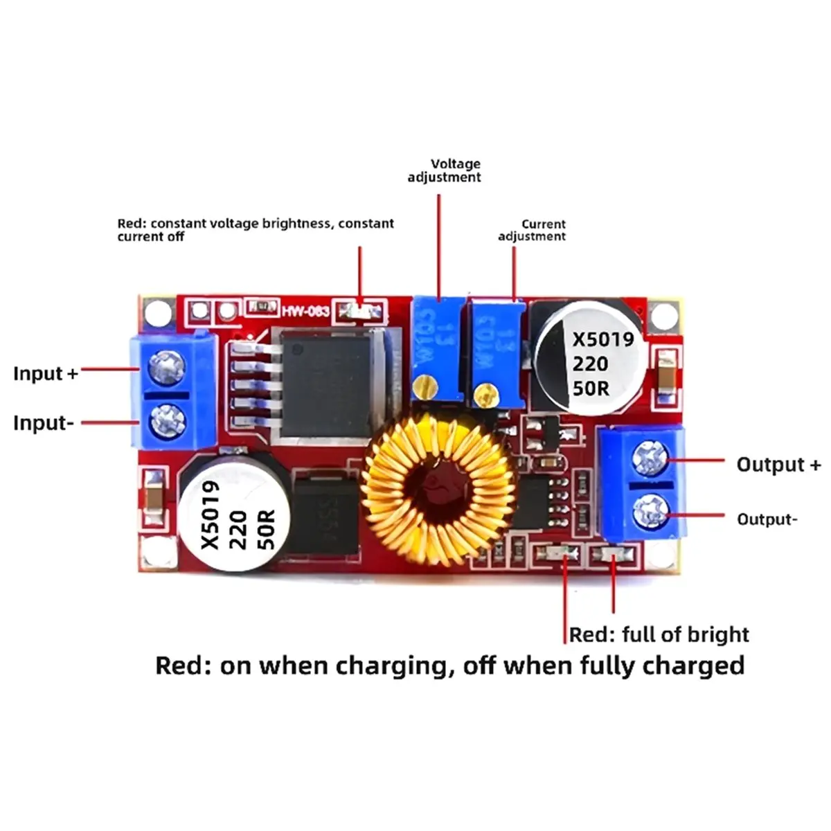 更新しました。-5-個-5a-dc-dc-調整可能な降圧コンバータ-xl4015-4-38v-から-125-36v-降圧電源電圧レギュレータ電源モジュール