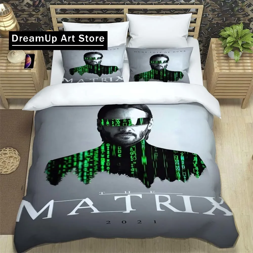 

Movies The Matrix Movie Sheets Quilt Covers Bedding Dormitory Sheets Three-piece Bedding Set Three-piece Soft Warm Bedding Set