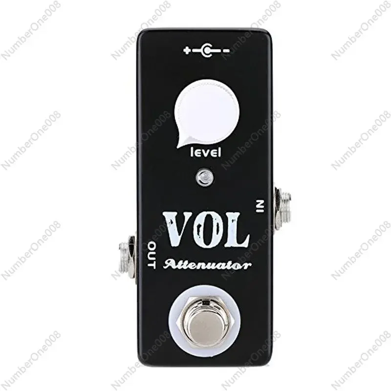 Effects Processors VOL ATTENUATOR Distortion Guitar Pedal Footswitch Electric Guitar Bass Passive Full Metal Shell