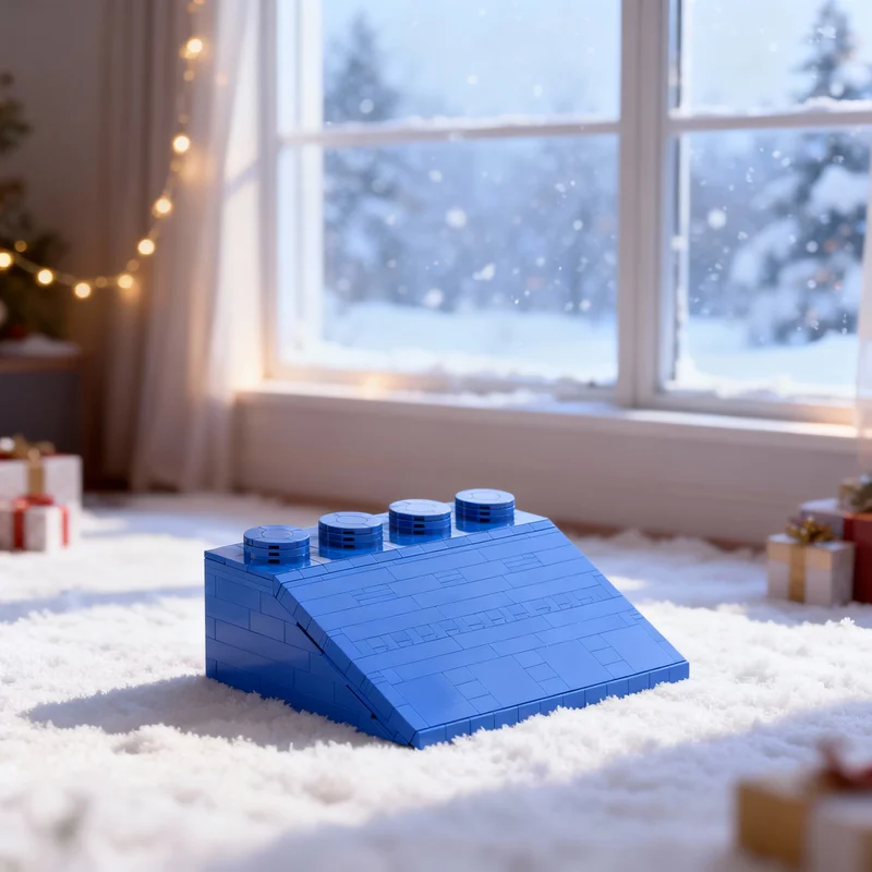 326pcs MOC Upscaled Slope Model Building Blocks Architecture Toys Assemble Christmas Gifts DIY Creative Education Idea Brick