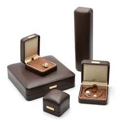 PU Leather Luxury Jewelry Gift Box Jewelry Boxes for Ring Earrings Necklace Pendant Bracelet Box Jewelry Storage Box Gift Box