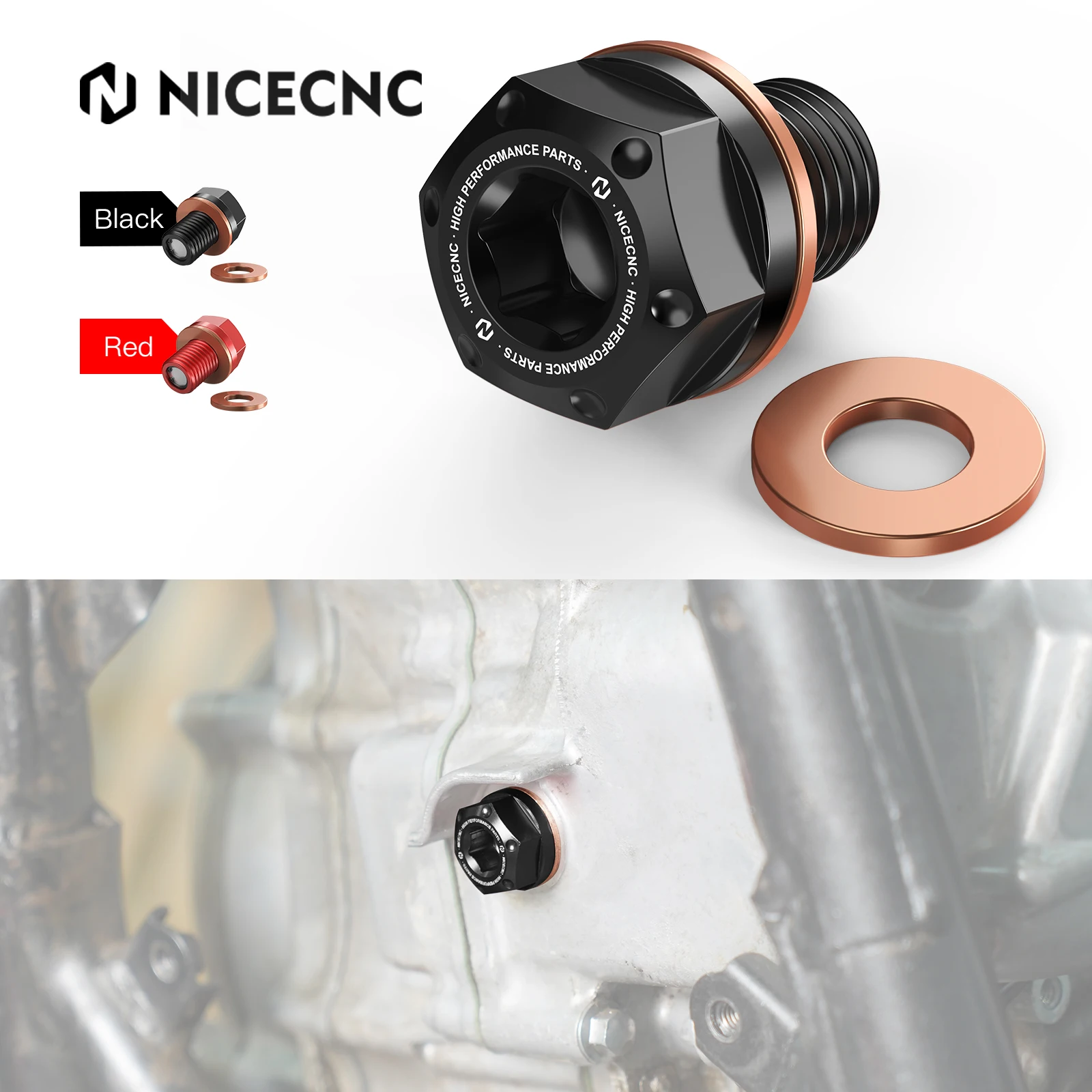 

Пробка слива масла для квадроциклов для Honda TRX450R 2006-2009 TRX450ER 2006-2014 TRX 250X 300X 250X 92800-12000 6061-T6 алюминий