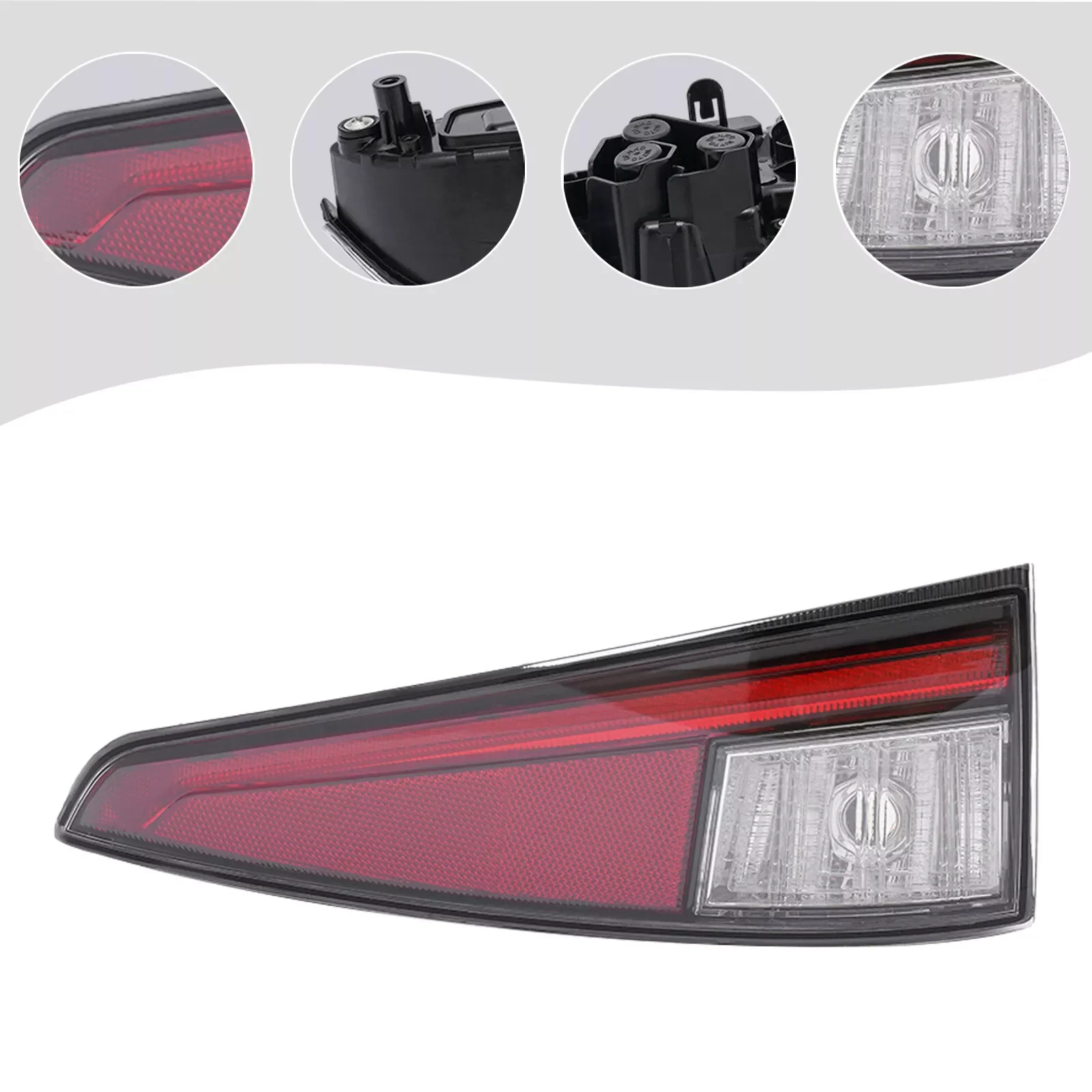 

Right Tail Light Fits For 2016-2018 Toyota Prius Passenger Bumper Mounted Taillamp Reverse Lamp Combination Assembly