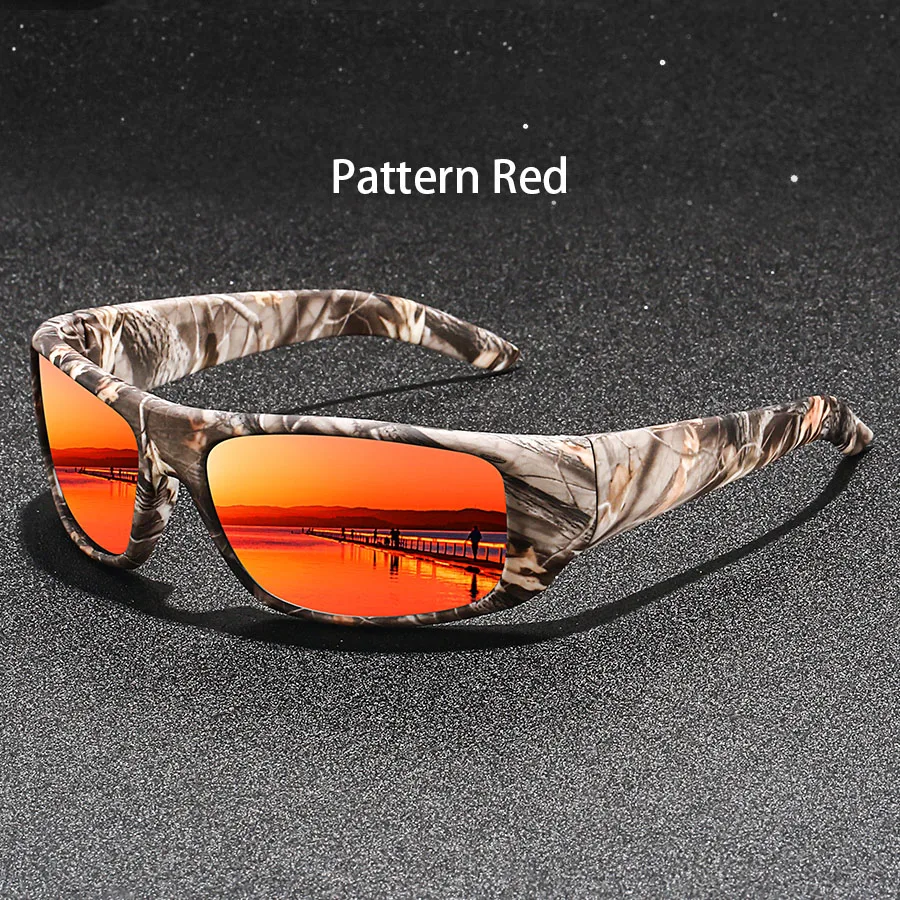 Modische Vintage-Muster Angeln Radfahren Sport-Sonnenbrille für Männer und Frauen Eyewear zum Laufen Bergsteigen Sport Herren Sonnenbrillen – Detail 13