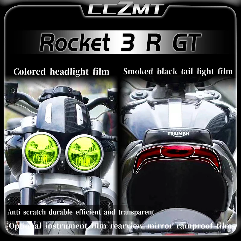 

For Triumph Rocket ROCKET 3 GT R 3GT Headlight film protective film instrument film modification transparent film accessories