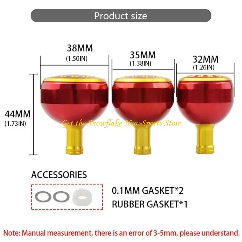 E56D nhôm hợp kim mồi đúc cuộn dây power núm câu cá reels rocker tay nắm