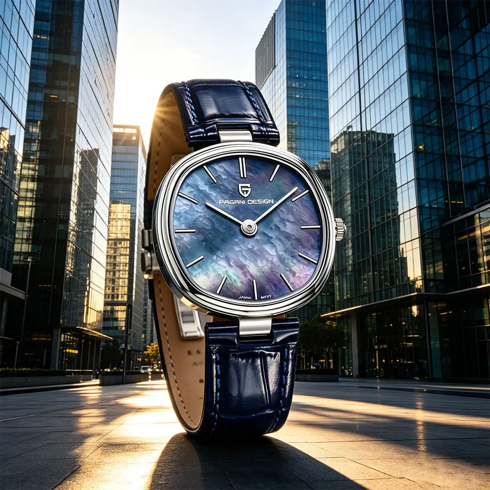 New Women Watch PAGANI DESIGN Quartz Watch Classic Leather Wristwatch Top Brand Waterproof Watch Sapphire Glass Women Gift Watch view 2