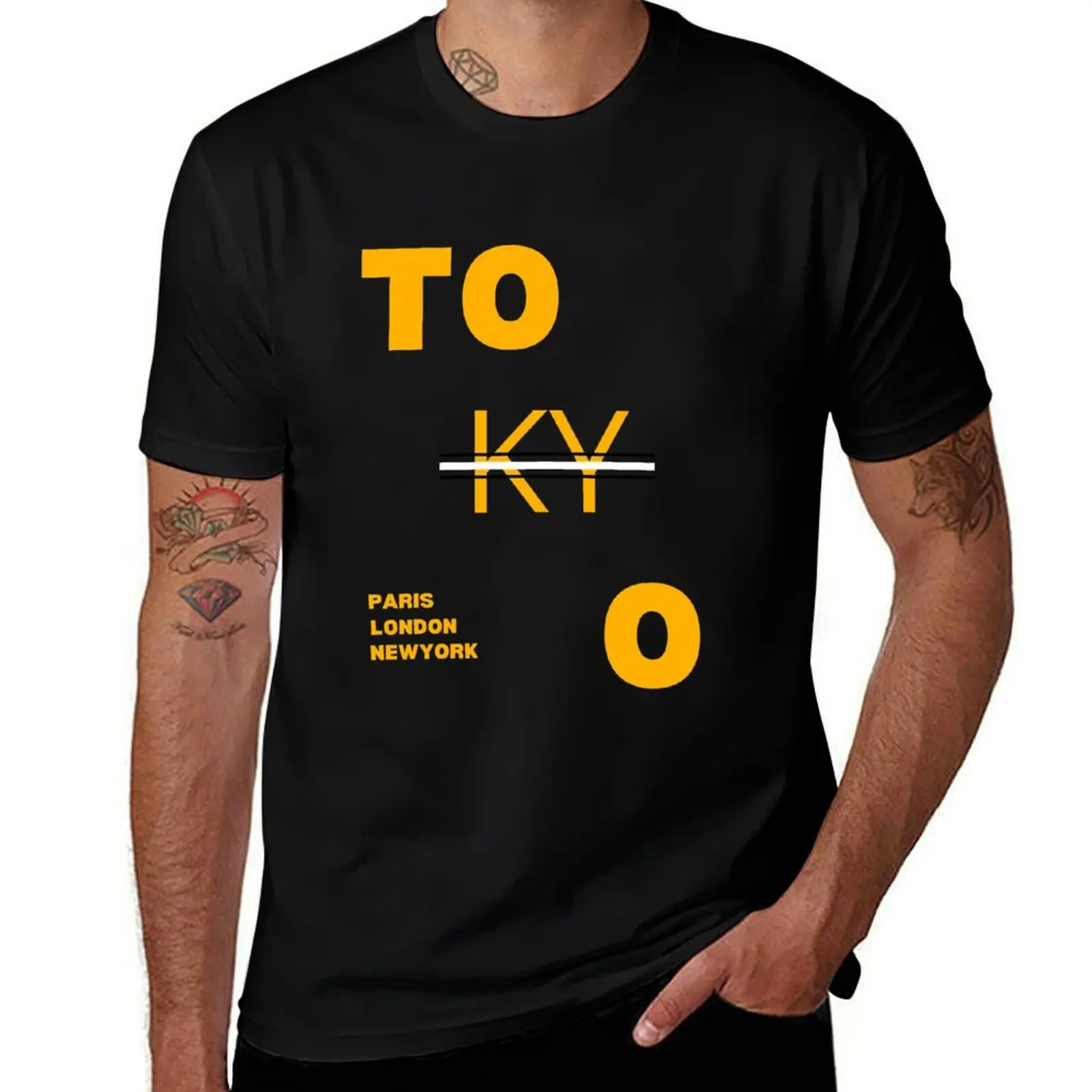 

Tokyo paris london New york T-Shirt Performance Dry Fit T-Shirt