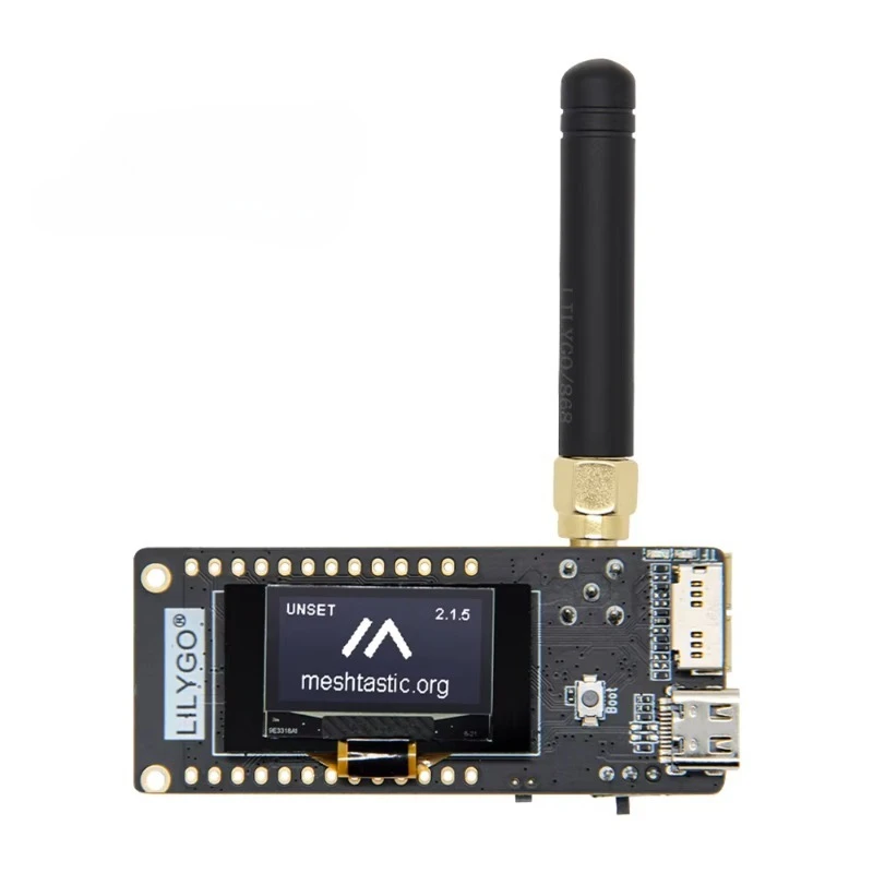 T3S3 V1.2 Meshtastic ESP32-S3 LoRa 868/915Mhz 2.4G WiFi Bluetooth Wireless Development Module with 0.96EmittinDiode Displayg