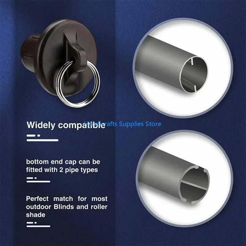 R1WA Blinds Shades Bungee Tie Downs Conversion Exterior Shades Roller Up Blinds for Indoor Outdoor Curtain Windproof Buckle
