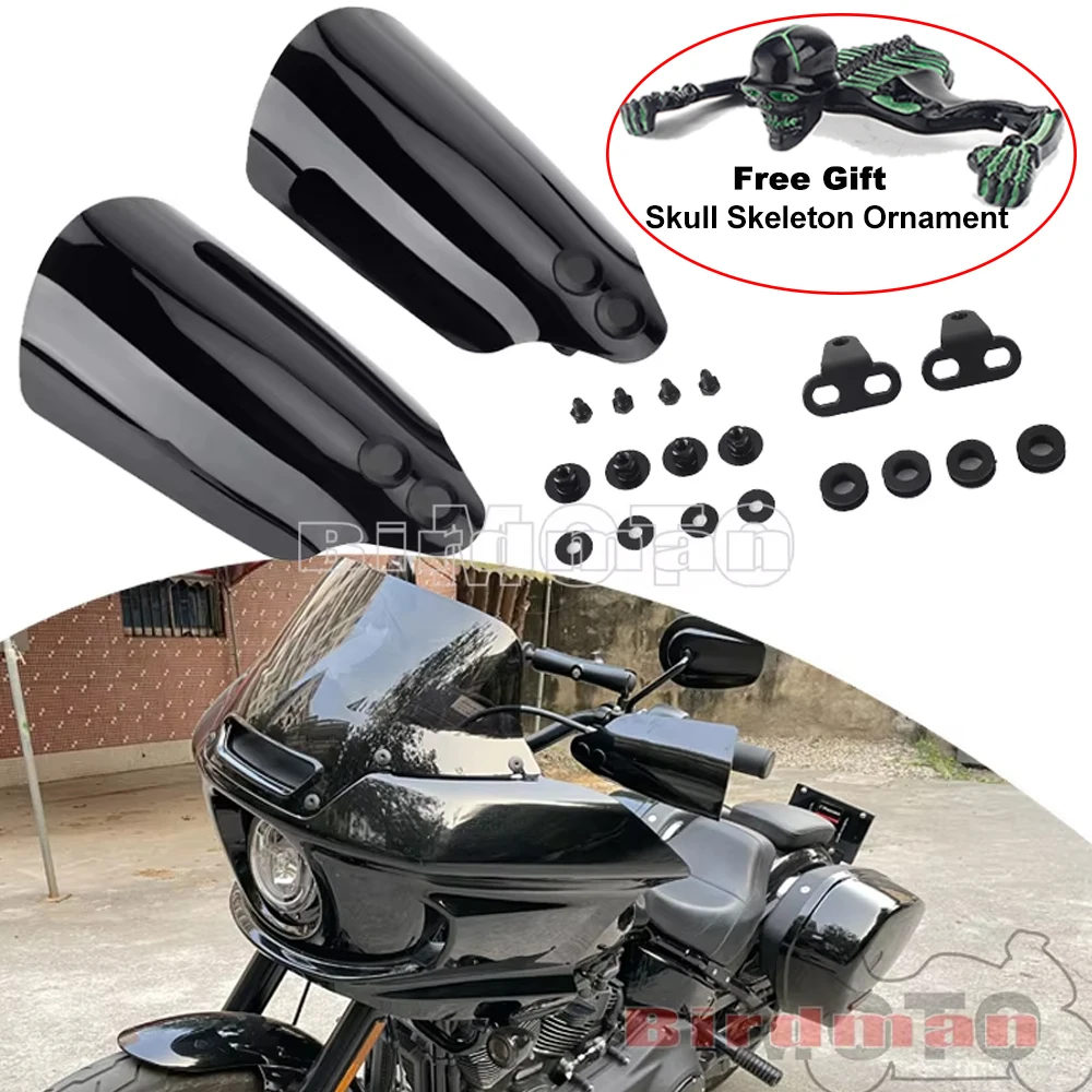 Motorcycle Handguard Handlebar Guards For Harley Road King Electra Glide Road Glide FLRT FLTRX FLTRXSE FLTRK FLTRU 2014-2020