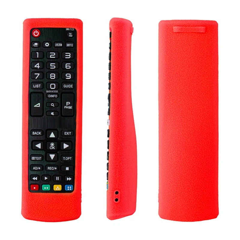 5 Pack Silicone Protective Sheath For LG AKB75375604 AKB75095308 AKB73715601 AKB Series TV Remote Control Covers