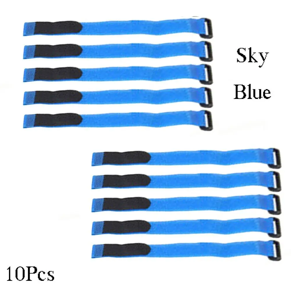 10pcs High Quality Durable Nylon Tie-down Straps RC Accessories Antiskid Cable Eachine&Lipo Battery