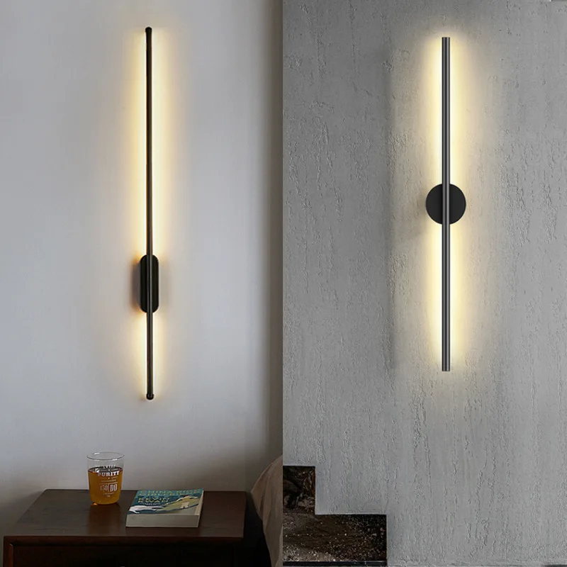 Bedside Wall Lamp 330 Degree Rotation Adjustable Wall Lamp Reading Light With Switch Minimalist Nordic Hotel Room Master Bedroom