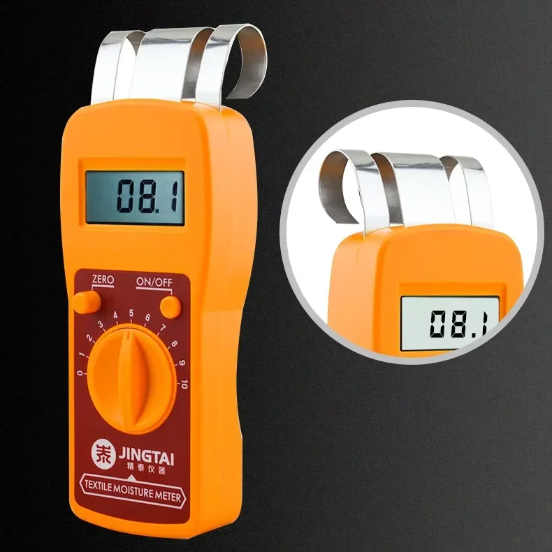 3Q JT-T Backlit Lcd Leather Cloth Moisture Content Textile Raw Material Moisture Analyzer
