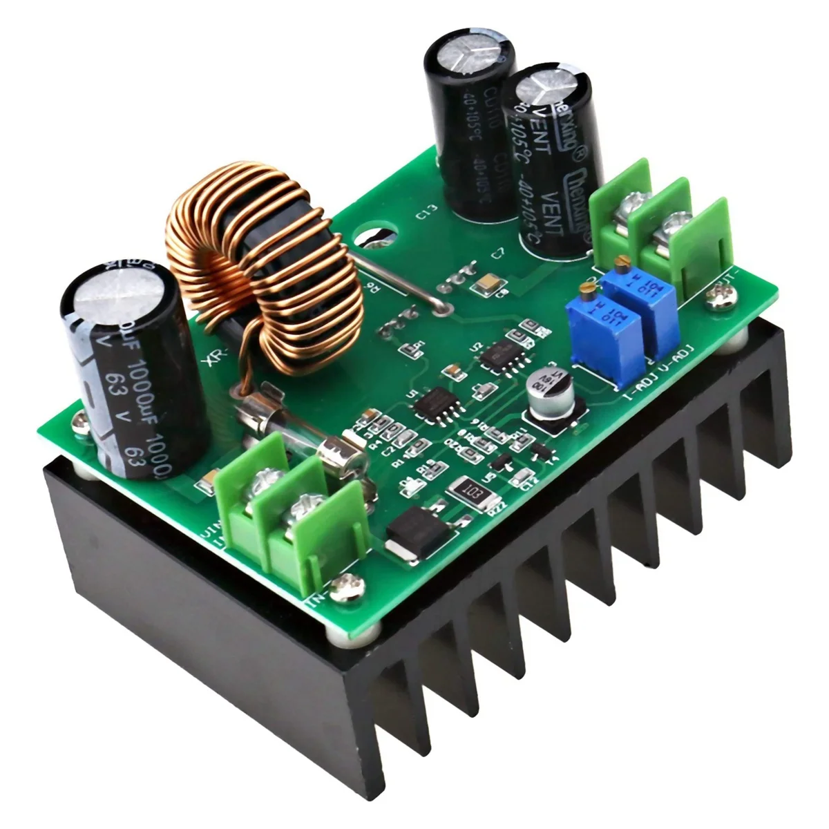 DC 600W 12-60V to 12-80V Step-Up Boost Converter Constant Current Power Supply Driver Voltage Charger Step Up Module