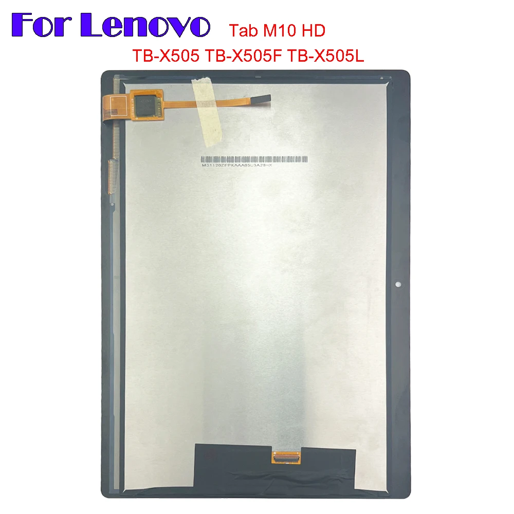 

ЖК-дисплей Ori диагональю 10,1 дюйма для планшета Lenovo Tab M10 HD TB-X505 TB-X505F X505, ЖК-дисплей с сенсорным экраном и дигитайзером в сборе