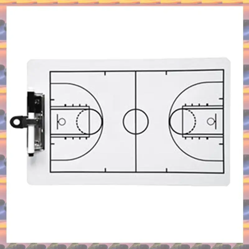 

ABML 3Pack Basketball Coach Clipboard, 13.78 X 8.66Inch Dry Erase Coaching Board, Double-Sided Full Marker Board Durable Easy In