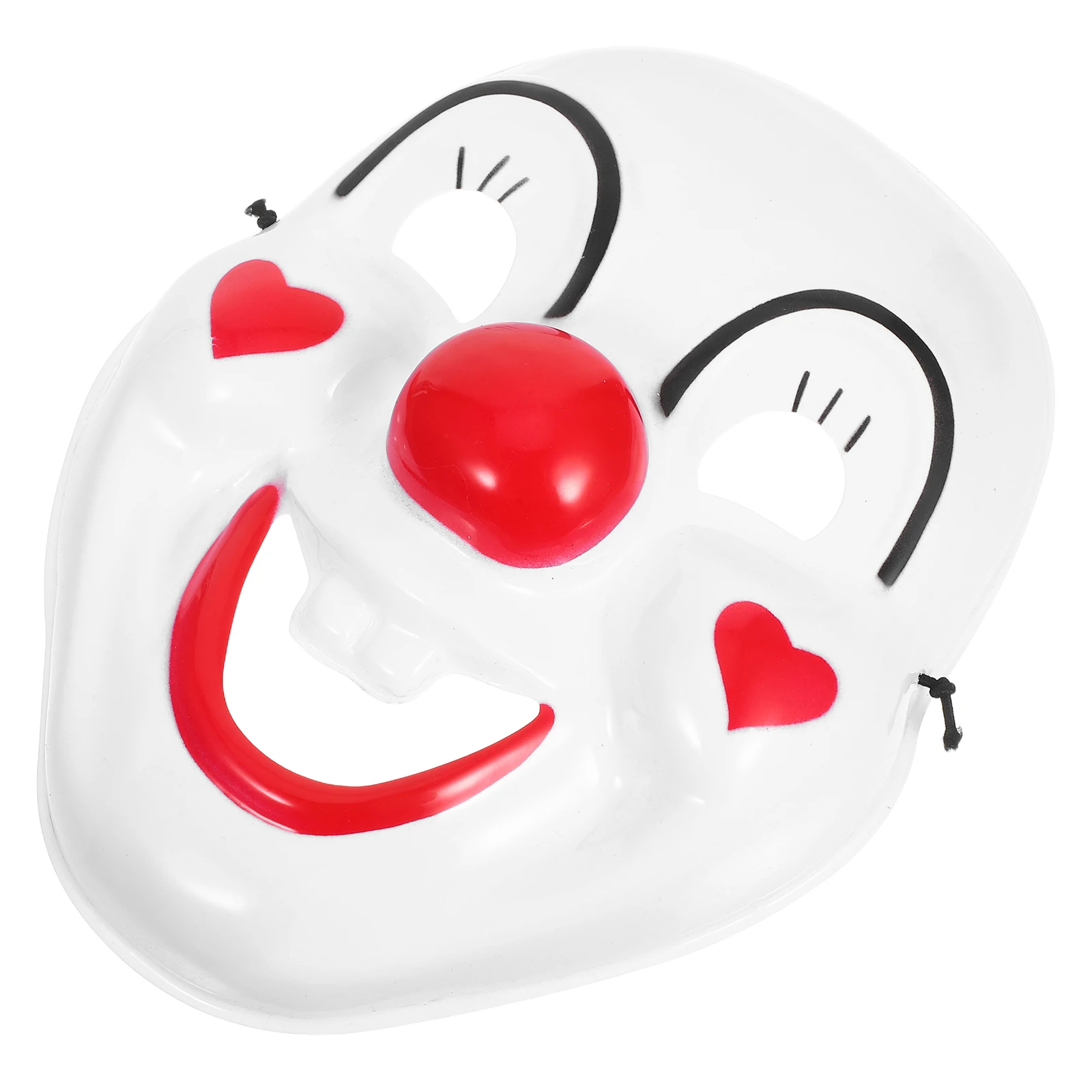 Party Clown Mask Cosplay Costume Props Aldult Accessories Plastic for Men Dress Creepy Child