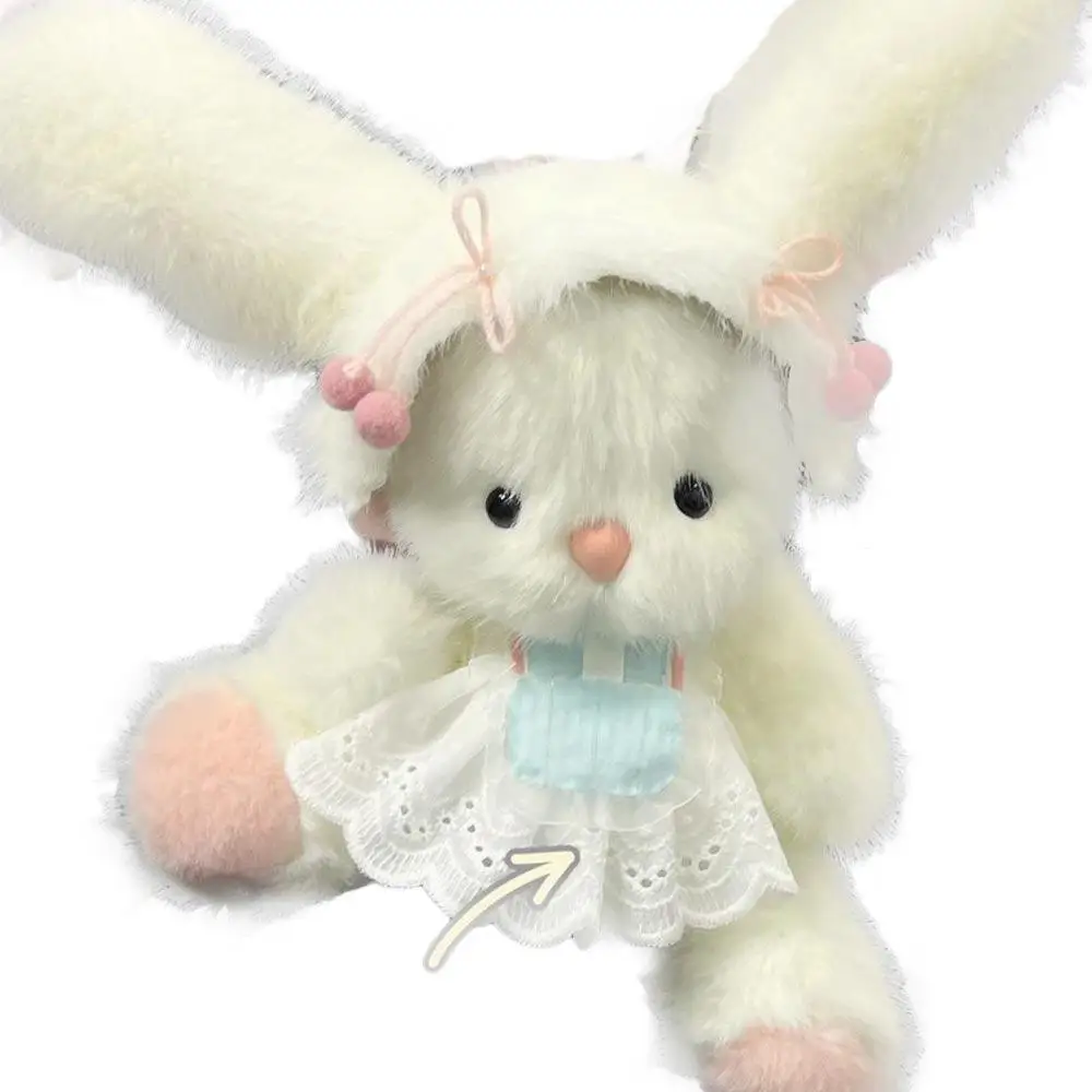 Plush Material Diy Bib Bunny Doll Material Bag With Recording Material Doll Plush Animals Material Kit Craft Homemade