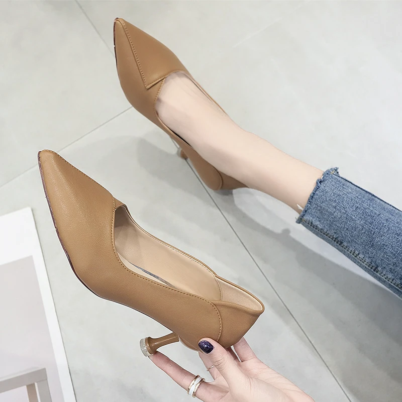 High Heels Women Shoes Thin High Heels Pumps Shoes Women Heels Shoes Party Office Wedding Shoes Large Size Pumps Heels