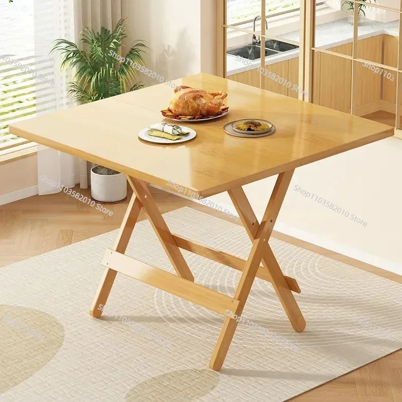 

Складной обеденный стол для небольших квартир - для арендованного жилья и портативного использования на улице