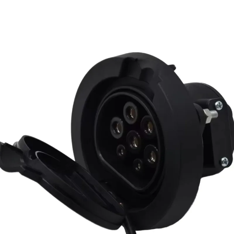 EV Charging Socket Type 2 Charging Outlet Male Socket with 16A 32A