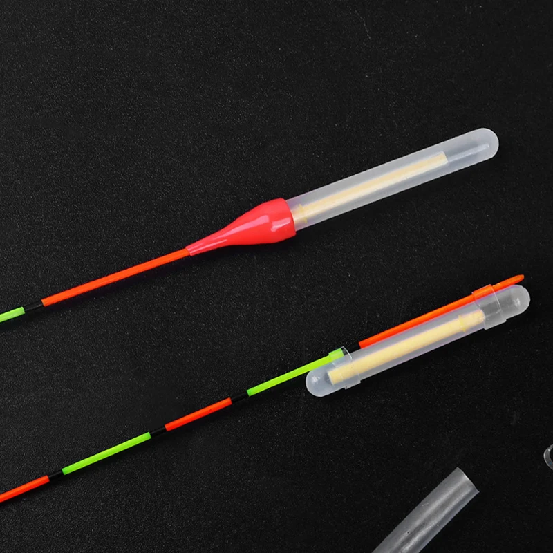 10pcs Fishing Float Light Stick Fireflies Fluorescent Lightstick Night Float Rod Light Dark Glow Fishing Tackle Tool