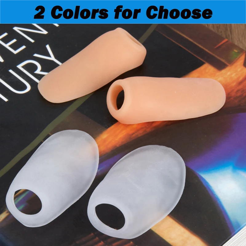 Pexmen 2/4 unidades protetor de joanete em gel almofadas e almofada para joanete para aliviar a dor no pé grande para esfregar e pressionar