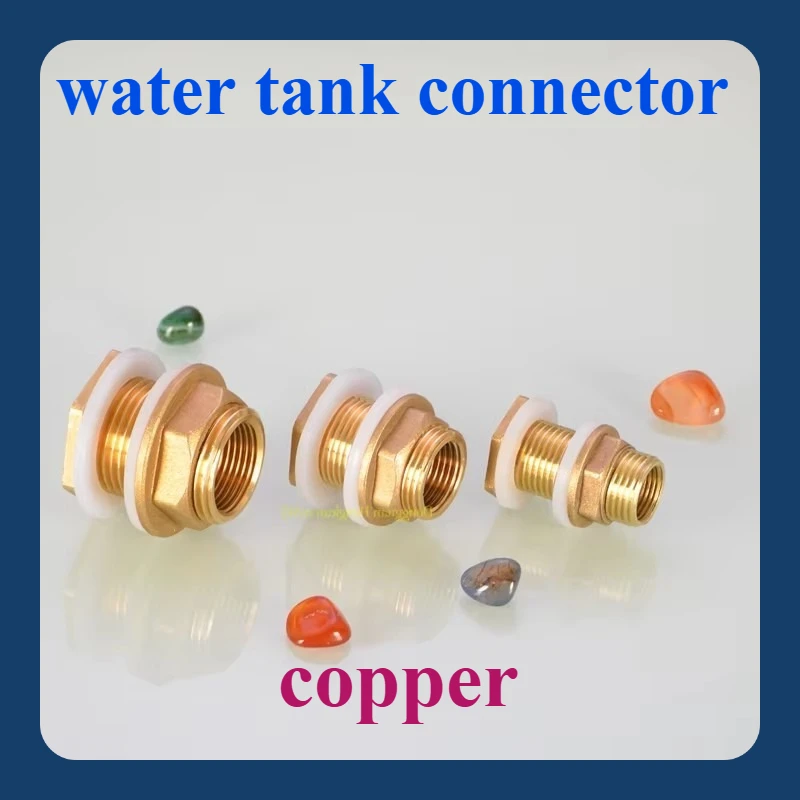 

Copper Water Tower, Fish Tank, Extended Drain Outlet, Water Tank Connector
