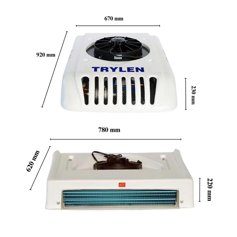 Engine Driven R134a Fresh-Keeping Refrigeration Unit for Rooftop Refrigeration System Commercial Grade Cooling Solution