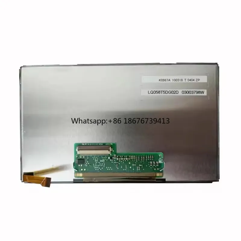 Orignal LQ058T5DG02 LQ058T5DG02D LQ058T5DG02E LQ058T5DG02F LQ058T5DG02X LCD Display Without Touch