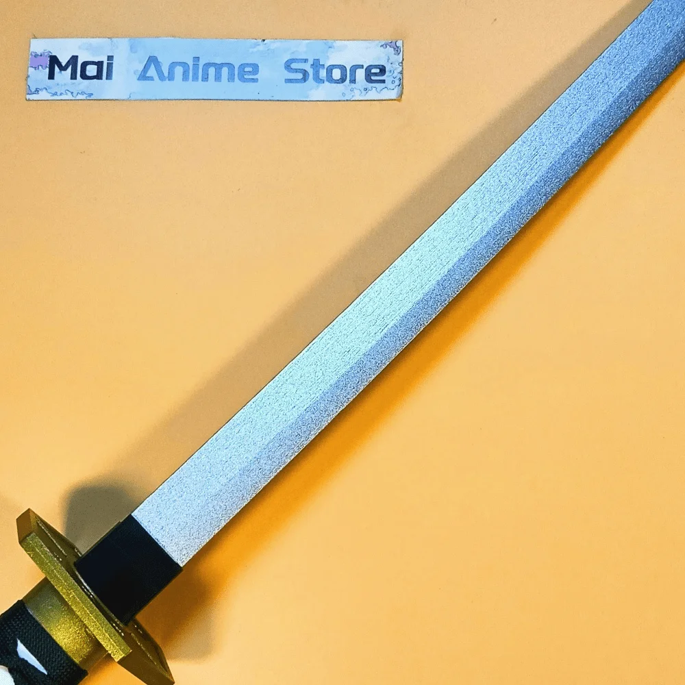 40 بوصة أيزن سوسوكي كاتانا الحجم الحقيقي كاتانا الأصلي الساموراي صابر أنيمي بليتش تأثيري الدعامة النينجا سكين السيف لعبة غير حادة هدية #3