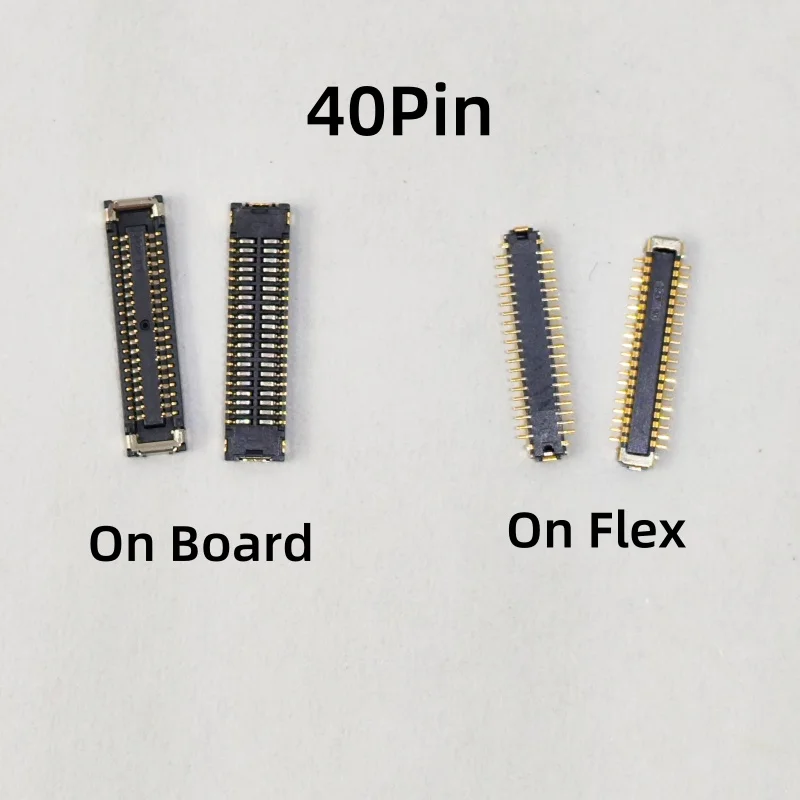 5-20Pcs LCD Display Screen Flex FPC Connector 40Pin For Xiaomi 10T 10Tpro Redmi 9 Note 9 Pro 5G K30S POCO X3 X3Pro Plug On Board