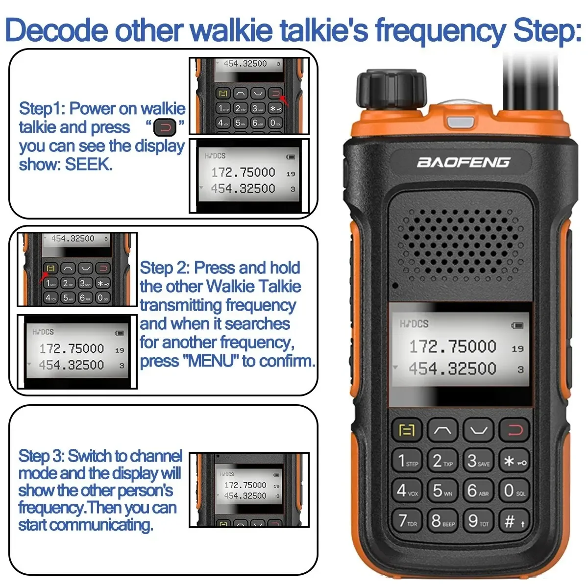 baofengUV10 camping walkman Wireless set long range radios walki communication radio ham Two-way transceiver hunting talkie ptt