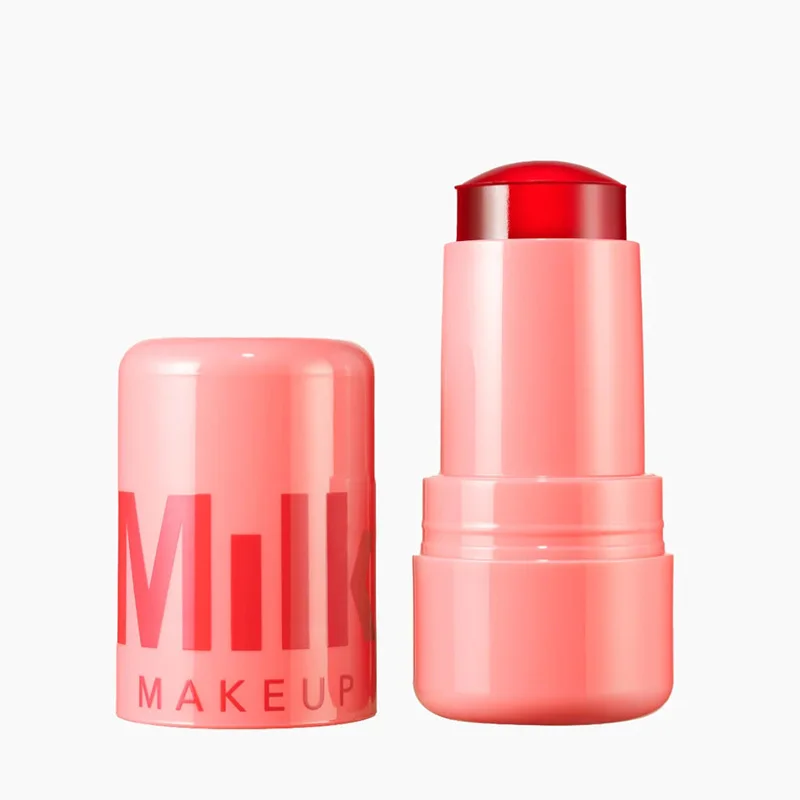 Milk Jelly Cheek Blush Tint 3-in-1 Moisturized Blusher Sticker Water Long Lasting Brighten Matte Facial Contour Rouge Makeup