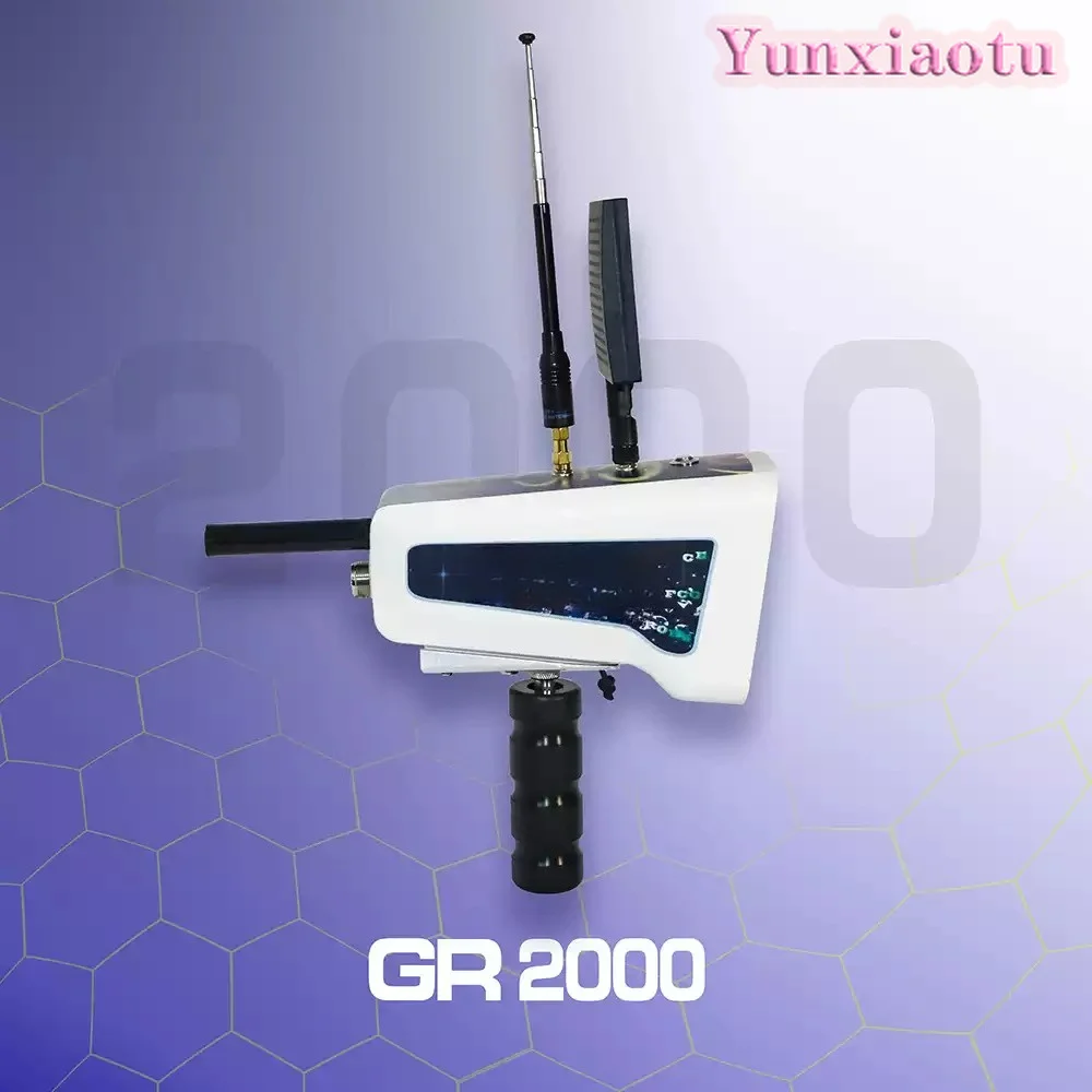 Long Range Gold Diamond Detector GR2000 with Multi Frequency Technology for Outdoor Treasure Hunting and Prospecting