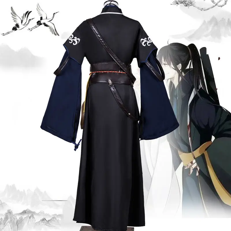 Anime Mo Dao Zu Shi Cosplay Costumes Wig Xue Yang Cosplay The Untamed Grandmaster Of Demonic Cultivation Costumes For Men