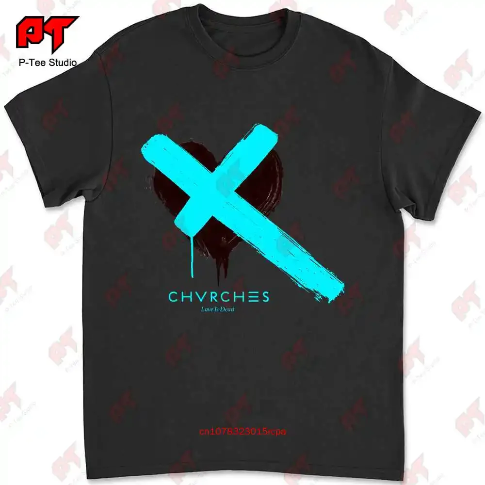Футболка с логотипом альбома Chvrches Love Is Dead 2021, QJRY