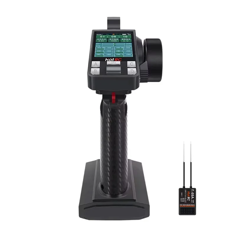 

Hotrc Hot RC CT-8A 8-Channel Remote Control 2.4G 8-channel Receiver For Climbing Drift Vehicle RC Car Ship Boat Tank RC Model